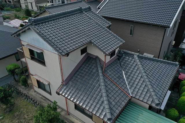 ドローンで斜め上から撮影